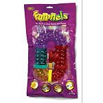 With the funnels value packs, you can give your critter trail home all the twists and turns you need.  This is fun for your hamsters mice and gerbils. Value Pack #2 includes three sizes of Fun-nels Tubes (five tubes total) and Fun-nels Rings.