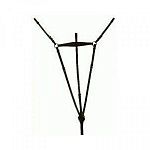 Beautifully crafted from supple, pre-conditioned leather. It is fully adjustable has a ring at the center to attach draw reins and other training tack.