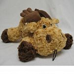 Plush Swirl Moose Dog Toy - 15 in.