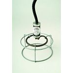 14 submergible bucket heater. 1000 watts. Designed to heat 5 gallons of water up to 110 degrees. Thermostatically controlled to regulate the water temperature between 85 and 110 degrees. Safe in plastic. Guaranteed for one year.