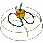 Operates at the bottom of the tank where it is less likely to be disturbed by livestock Thermostatic control coupled with thermal feedback protects the unit from overheating Each unit comes complete with a galvanized wire guard for use in plastic tanks Ru