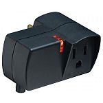 Electric plug switches on at 33 degrees and switches off when temperatures rise above 37 degrees saving electricity.