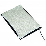 Heated pet mat. 100 watts. Constructed of durable abs plastic. Thermostatically controlled to help maintain your pets temperature. Designed for out door and indoor use. Led operating light shows when unit is heating. Anti-chew cord protector.