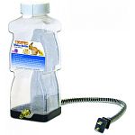 Keeps water from freezing in winter thermostatically controlled to operate only when necessary. Plug cord into outlet or extension cord during winter months. Operates automatically. Unplug cord during warm weather. 20 watts of power thermostatically contr