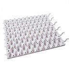 Designed for quail and other small eggs. Rails replace the standard rails on model # 3200 (bci # 338615). Holds up to 120 eggs. Easy to install. Diswasher safe.