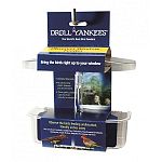  This OBSERVER WINDOW FEEDER brings the birds to your window without any obscuring plastic in between. With an ample capacity, sleek lines and a tapered overhanging roof to deflect the weather. 