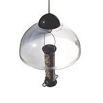 This squirrel guard helps to protect your bird feeder from the squirrels, the elements, and is great for helping to protect the birds from the elements. Designed not to fade in the sun and very durable.