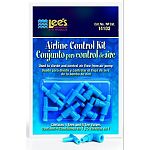 This airline control kit will help you to divide and control the air flow in your aquarium. Kit contains four plastic tees and five two-way valves. Valve material is made to be non-corrosive for lots of use.