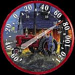 Never let a blast of arctic air or summer swelter catch you off-guard again! Count on Chaney Instrument’s versatile line of environmental thermometers & weather stations to make telling the temperature, indoors or outdoors, a breeze. - 12.5 in.