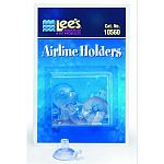 These easy-to-install clips are great for keeping your aquarium's airline tubing in place. Package includes six suction cups and six airline holders.