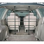 Easy to install and remove Midwest car Barrier. Soft braces pads protect interior. Black powder epoxy. The tubular construction eliminates blind spots. Installs in minutes and fits most all Sport UV's and Wagons. Tubular construction eliminates blind spo