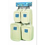 Floor display rack for quiet time pet beds/crate mats. Holds four each midwest 40222 40224 40230 40236 and any combination of 4-40242 40248 or 40254. Includes header with crate breed and weight applications. Also fits precision snoozzy beds. Assembly inst