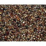 Premium polished natural gravel.