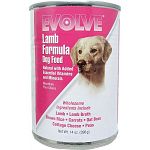 Evolve canned food contains natural, fresh, real food ingredients. This means there are no meat by-products and the high quality protein comes from real Lamb, Chicken or Turkey. These moist and meaty formulas are highly palatable.