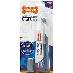 Specially formulated senior toothpaste with denta-c and calcium. Dual action toothbrush with rubber gum massagers that clean gums and helps prevent periodontal disease. Toothbrush features an angled neck for better reach, and high-quality nylon bristles t