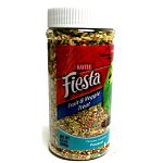 A fun way to add variety to your pet s diet. A fortified blend of seeds, and carefully selected fruits and vegetables. For parakeets.