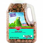 Nutritionally fortified food delivered in large shape provides enrichemnt & mental stimulation Natural antioxidants for general health & immune support Probiotics & prebiotics that support digestive health Seed-based blend palatable seeds, grains & fortif