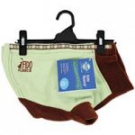 Fits dogs: 17 to 20 inch in length and up to 22 inch girth. Exclusive collar to tail closure makes fido fleece coats easy to put on and take off. Designed to follow a dog s body contour to prevent twisting and stepping out of the coat. Covers, warms and p