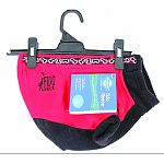 Fits dogs: 8.5 to 10.5 inch in length and up to 12.5 inch girth. Exclusive collar to tail closure makes fido fleece coats easy to put on and take off. Designed to follow a dog s body contour to prevent twisting and stepping out of the coat. Covers, warms