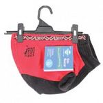 Fits dogs: 15 to 17 inch in length and up to 20.5 inch girth. Exclusive collar to tail closure makes fido fleece coats easy to put on and take off. Designed to follow a dog s body contour to prevent twisting and stepping out of the coat. Covers, warms and