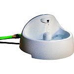 A waterfall of health for you pet - for indoor and outdoor use Always full! Connects to a garden hose to provide pets with fresh, filtered water all the time Patented free-falling stream encourages pets to drink more and adds oxygen for freshness Split wa