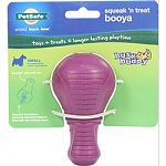 For small dogs 8 to 20 pounds - yorkie, jack russell Patented treat meter randomly dispenses treats to keep your dog chewing longer Squeaker adds extra fun For medium chewers Top rack dishwasher safe