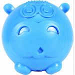 Dog toy for medium and large dogs between 20 and 70 pounds Designed to hold hard treats or kibble Made from durable, vanilla scented rubber