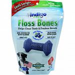 For dogs 5-15lbs, cleans teeth and gum lines as dog chews Contains vitamins a & e, chicken flavoring plus dried blueberries for healthy immune system Grain free, no corn or soy Helps reduce tartar buildup Easy to digest Made in the usa
