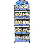 Display contains: (70) bci# 547680, (40) bci# 547681, (20) bci# 547682, (9) bci# 547683, (25) bci# 547684, (70) bci# 547685, (12) bci# 547686, (40) bci# 547687, (24) bci# 547688 and (8) bci# 547689. Easy assembly.