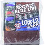 High density polyethylene weave, 10x10 square inch Uv resistant top and bottom coating Double-stictched or heat sealed hems Poly roping in hem all around Grommets on each corner and about every feet around the hem Reinforced corners