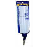 Bail wire holder included to hold snugly to cage. Double-ball point stainless steel drinking tube. Weather resistant. Special seal design ensures no leaking.