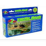 The perfect basking spot for aquatic turtles. Unique self leveling feature automatically adjusts to all water levels. Submerged ramp allows turtles easy access to dry area.