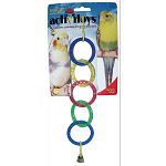 Toys were developed to exercise and stimulate the bird s body and mind. They were developed through direct observation of bird behavior. For parakeets, cockatiels and similar sized birds. Prevents boredom and consequent destructive behavior.