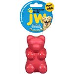 Durable, floatable, rubber-like chew toy is mega-strong, mega-bouncy, and mega-fun. With a built-in squeaker.