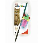 This cat toy is simply 'wanderfuls! You and your cat will spend hours of fun with this 'magical' wand! The crinkling sounds are irresistible and the swaying loops provide plenty of fun-filled play.