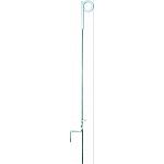 Ideal for temporary or portable fencing, including rotational grazing and temporary corrals. Accommodates all steel and poly wire, poly tape up to 1 1/2 inch wide and poly rope up to 1/2 inch diameter.