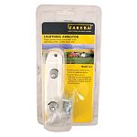 Helps protect fence controller from lightning strikes on the fence line. Install at each corner of the fence for added protection. Connect fence wire to lightning arrestor & ground rods using zareba 20,000 volt underground/hookup wire for all connections.