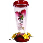 Push to fill, pull to feed. Free nectar included. Remember to change the nectar and clean your feeder every 2-3 days.