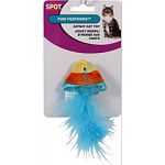 Fun feather and animal detail will keep your cat busy Designed to appeal to your cats natural instinct for play and exercise