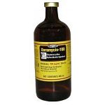 Aids in the treatment of pneumonia, shipping fever, scours, foot rot, diphtheria and more. Sterile ready-to-use preparation for use on beef cattle and non-lactating dairy cattle. Broad spectrum antibiotic. Effective in cold temperatures.