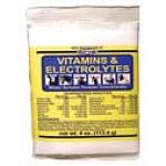 Water soluble premix of vitamins and electrolytes specifically formulated as a water or feed additive. Specifically formulated as a water or feed additvefor use when animals are subject to conditions of stress. One formula effective for both poultry and l