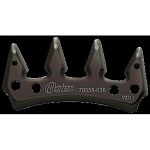 Design puts more pressure on points to improve performance. 4 Point Wide Diamond Cutter used as a standard cutter on skip tooth combs. Comes standard with Oster ShowMaster Shearing Machine # 78153-013.
