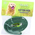 Perfect for introducing and teaching recall cues Great for teaching distance with cues Snap easily attaches to collars and harnesses Not for tie out