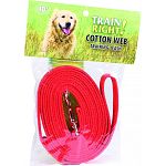 Perfect for introducing and teaching recall cues Great for teaching distance with cues Snap easily attaches to collars and harnesses Not for tie out