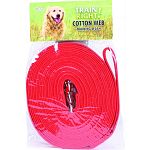 Perfect for introducing and teaching recall cues Great for teaching distance with cues Snap easily attaches to collars and harnesses Not for tie out