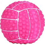 Perfect for puppies and toy breeds Latex volleyball with squeaker Hours of durable fun