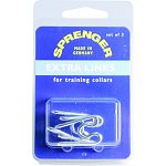 Set of 3 extra links for training collars Features a solid fastener plate that provides a more secure connection Safe, practical and easy to use Superb craftmanship