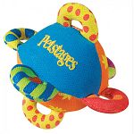 Specially designed for small dogs. Reduces boredom and destructive behavior! Mini ball has easy grasp loops to accommodate the smallest dogs  Durable canvas shell holds up to more rugged play.