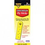 Contains very effective attractant designed to attract multiple fly species using a combination of food baits. Attractants are incorporated into the glue, including a cherry scent. The color gold has been proven to draw flies, and the reflective propertie