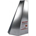 Restrains birds during processing Flat back for easy mounting Hemmed edges for safety Easy to clean Heavy-gauge galvanized steel Made in the usa